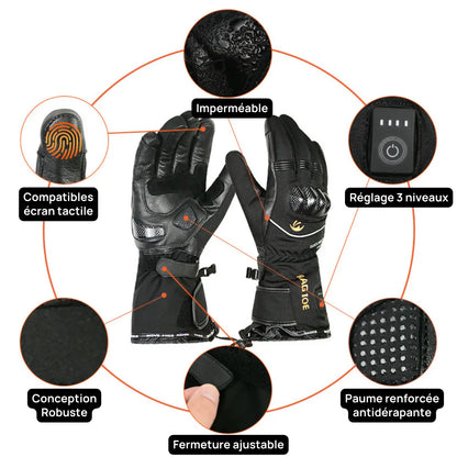 Heatcore Titan 3 - Gants chauffants moto