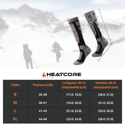 Heatcore™ Sock'R34 - Chaussettes chauffantes Unisexe
