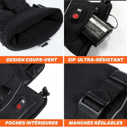 Heatcore Shark 3 - Gants chauffants 7.4V
