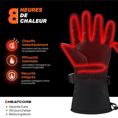 Heatcore Shark 3 - Gants chauffants 7.4V