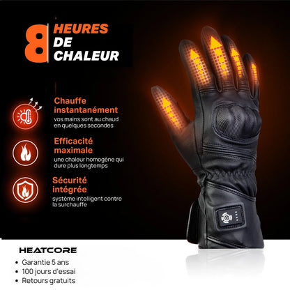 Heatcore Xera 5 - Gants chauffants moto