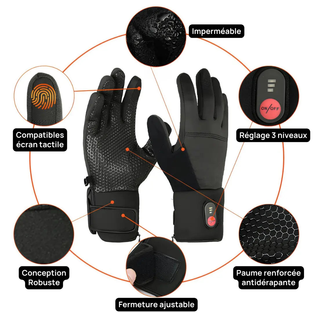 Nordix Light R™ - Gants chauffants