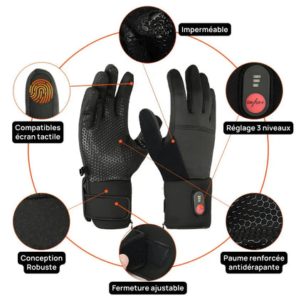 Nordix Light R™ - Gants chauffants