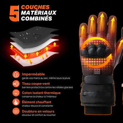 Heatcore Xera R8 - Gants chauffants moto