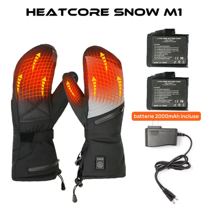 Heatcore™ Snow M1 – Gants Chauffants Grand Froid