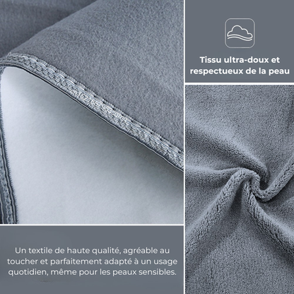 Couverture chauffante - Gris